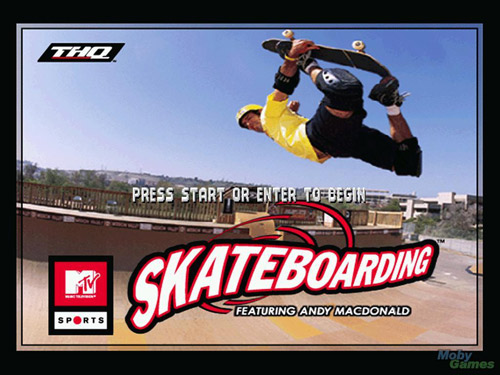 Сохранение для MTV Skateboarding