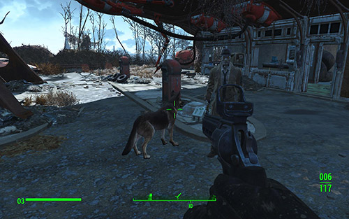Пропала собака в Fallout 4