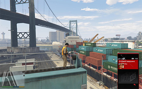 Прохождение GTA 5: миссия Разведка в порту