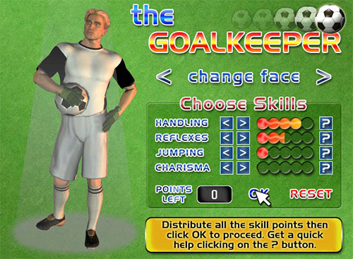 Сохранение для The Goalkeeper